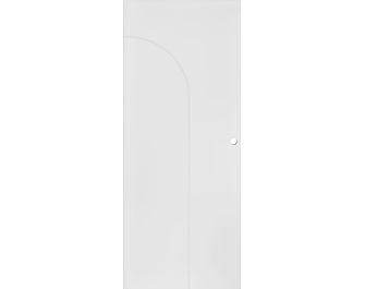 Porte coulissante ARCHE*** Laqué Blanc - avec serrure