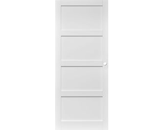 Porte coulissante ELEGANCE *** Laqué Blanc - sans serrure