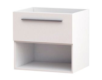 Meuble sous-vasque L.60 cm, 1 tiroir FOKUS25 monté