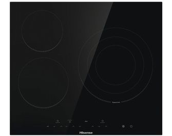 Table vitrocéramique noir 3 foyers Hisense E6322C