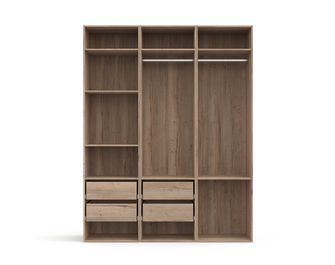 Dressing ouvert chêne Halifax L.240 cm Pléiade