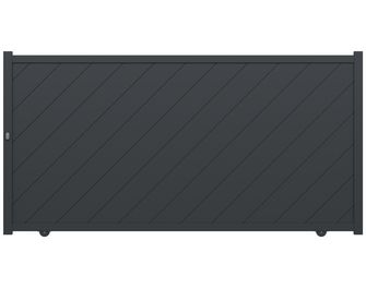 Portail coulissant aluminium SIBARI 2