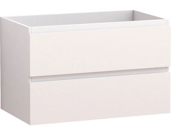 Meuble sous-vasque L.80 cm, 2 tiroirs HAPPY25