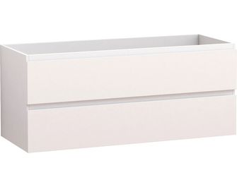 Meuble sous-vasque L.120 cm, 2 tiroirs HAPPY25