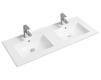 Plan vasque céramique L.120 cm  HAPPY25/FOKUS25