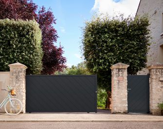 Portail coulissant aluminium SIBARI 2