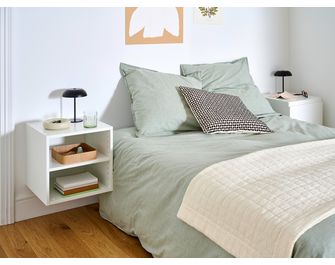 Façade extérieure de tiroir Pléiade avec poignée intégrée