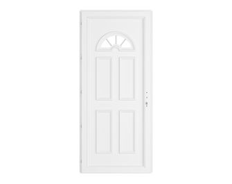 Porte d'entrée* PVC ODET 2 à barillet 215 x 90 cm