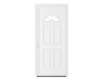Porte d'entrée* PVC ODET 2 à barillet 215 x 90 cm
