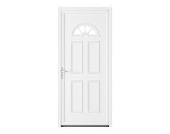 Porte d'entrée* PVC ODET 2 à barillet 215 x 90 cm