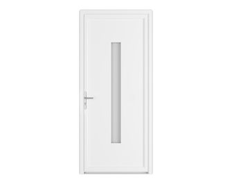 Porte d'entrée* PVC ABLOUX à barillet 215 x 90 cm