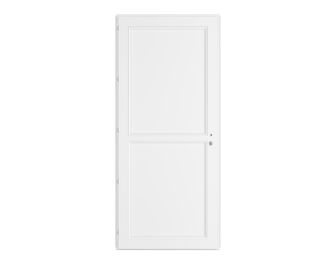 Porte d'entrée ARMANCE 2 PVC Blanc 215 x 90 cm