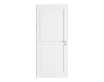 Porte d'entrée ARMANCE 2 PVC Blanc 215 x 90 cm