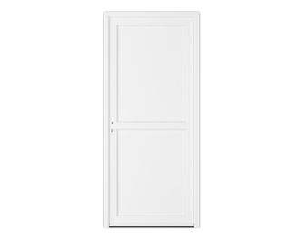 Porte d'entrée ARMANCE 2 PVC Blanc 215 x 90 cm