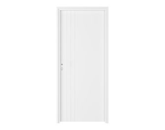 Bloc-porte thermique LINE *** Laqué Blanc - Fin de chantier