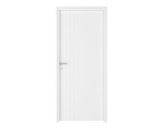 Bloc-porte thermique LINE *** Laqué Blanc - Fin de chantier