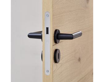 Bloc-porte acoustique NAIADE 2 fin de chantier chêne