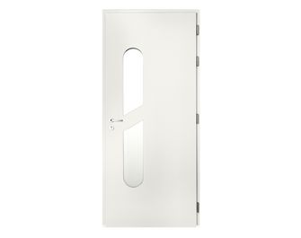 Porte d'entrée Angèle Aluminium poignée Iris