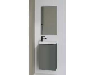 Meuble lave-mains L.40 cm, décor verni laqué FORMEO