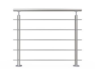 Kit balustrade LYCIUM à plat en aluminium