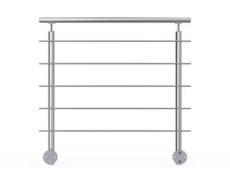 Kit balustrade LYCIUM pose latérale en aluminium