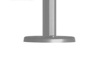 Poteaux fixation à plat pour balustrade PRESTIO