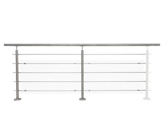 Panneau de soubassement en verre synthétique pour balustrade Inoca