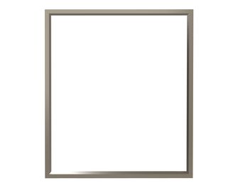 Cadre de finition verrière acier en tunnel - cloison 53cm