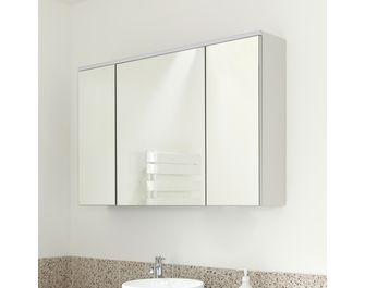 Armoire de toilette L.80 cm, décor verni laqué FORMEO