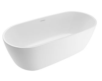 Baignoire îlot droite acryl SUBLIM