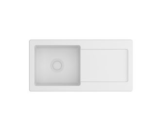 Evier à encastrer Percale céramique