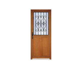 Porte de service Bois exotique SAVIGNY