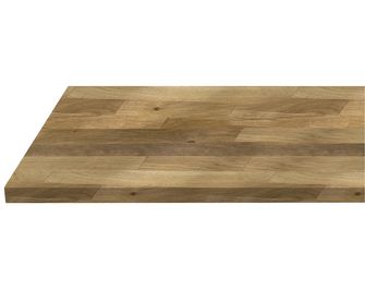 Plan de travail chêne lamellé 38 mm