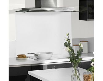 Fond de hotte en verre