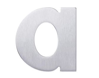 Lettre en inox A