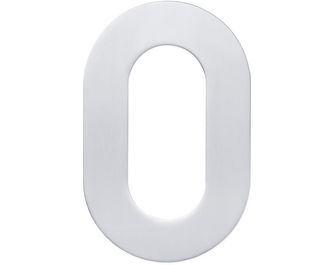 Numéros de rue droit Inox : 0