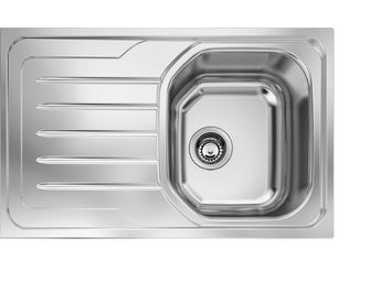 Evier à encastrer Odalie inox satiné