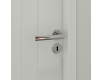 Bloc-porte acoustique LINE *** Laqué Blanc - Huisserie 90