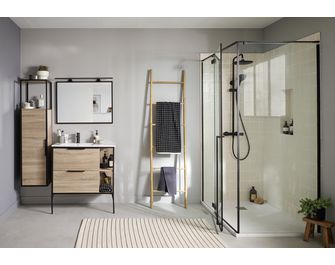 Colonne de douche thermostatique Mat