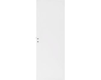 Bloc-porte bati invisible laqué blanc à clé