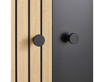 Porte de placard battante REVE effet Claustra sur-mesure