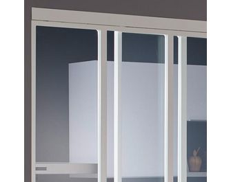 Bandeau pour verrière coulissante CREATIVE noir satiné