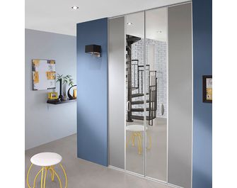 Porte de placard pliante sur mesure