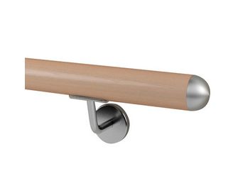 Support de main courante en inox à visser