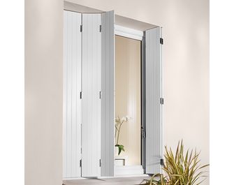 Persienne pliante PVC Nancy