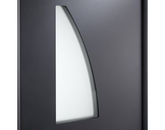 Porte d'entrée Moncelle Aluminium poignée Iris