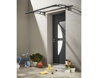 Porte d'entrée Moncelle Aluminium poignée Iris