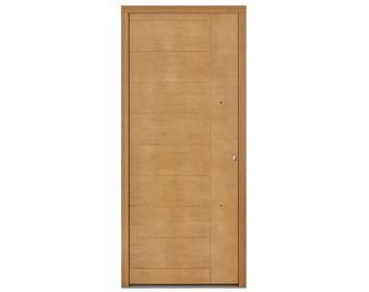 Porte d'entrée Alcinelle Chêne sur-mesure