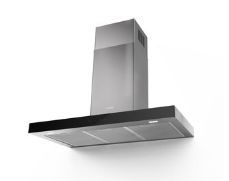 Hotte décorative box murale en inox FABER