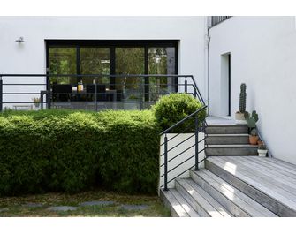 Balustrade Lisséo en aluminium